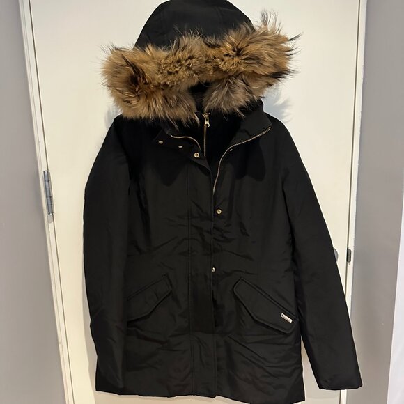 Woolrich women's Parka with real fur